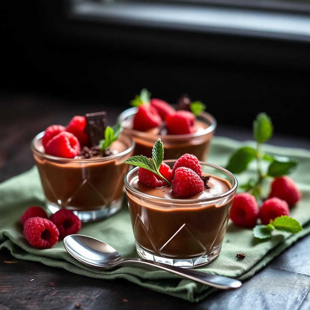 5-Ingredient Dark Chocolate Avocado Mousse
